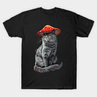 Cottagecore Aesthetic Cat Collars T-Shirt